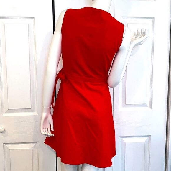 🔥 JCREW DRESS red Sz Small New - Picture 2 of 9